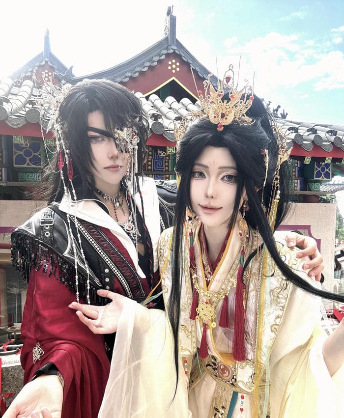 Nhân vật cosplay đam mỹ tình yêu