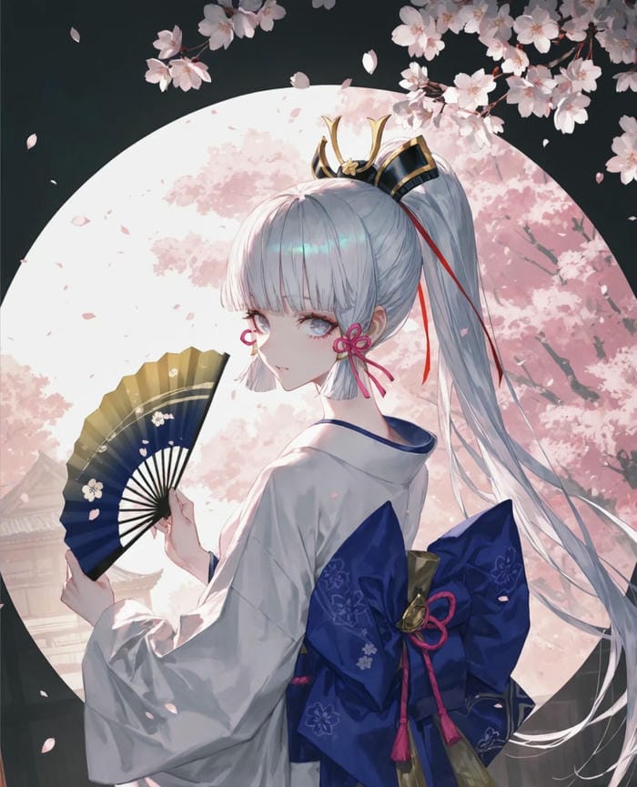 ảnh anime cổ trang rực