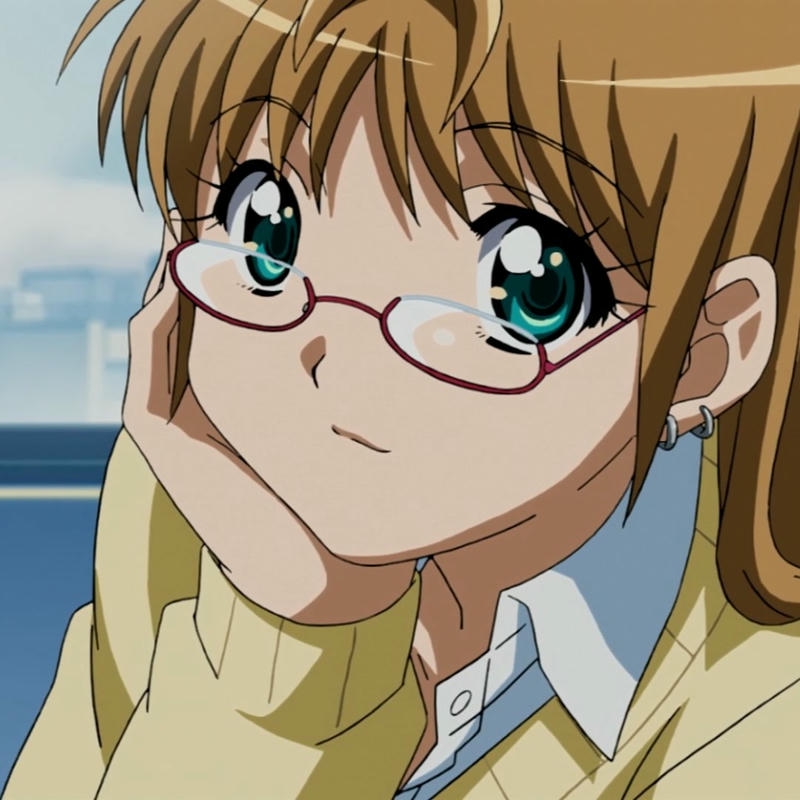 ảnh anime đeo kính cực đẹp