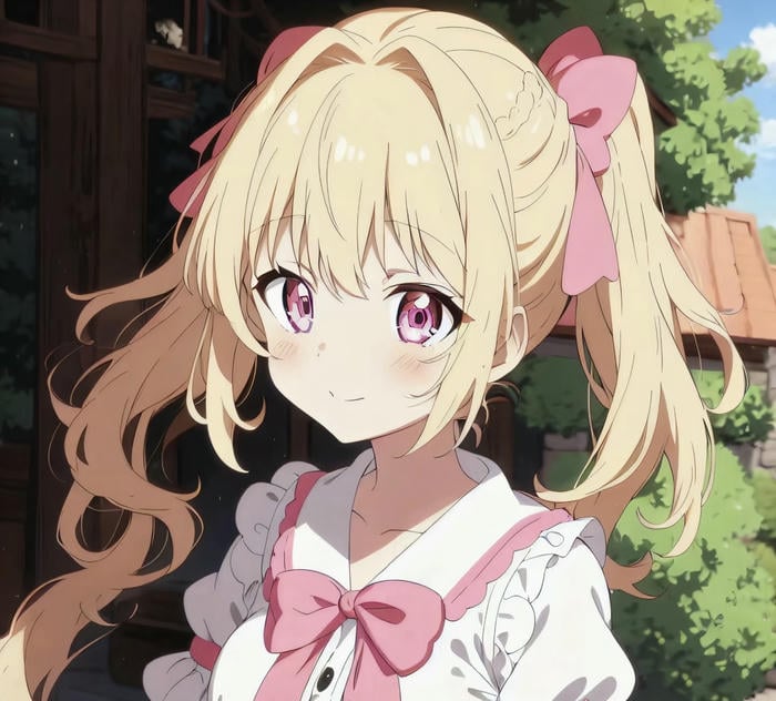 ảnh anime hair bright