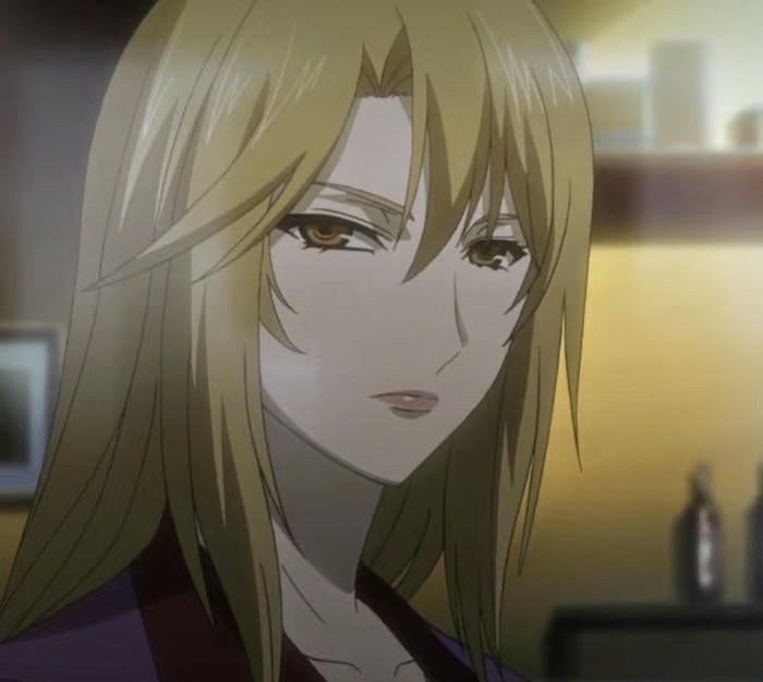 ảnh anime hair gold