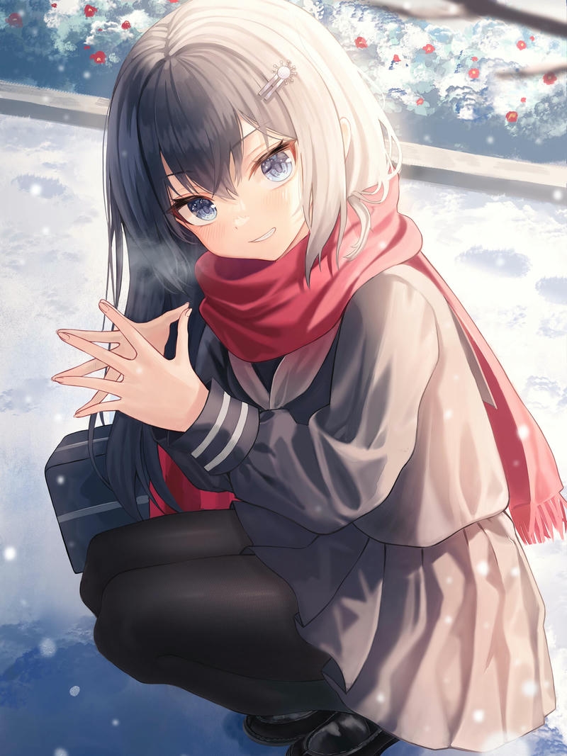 ảnh anime học đường đầy cảm xúc