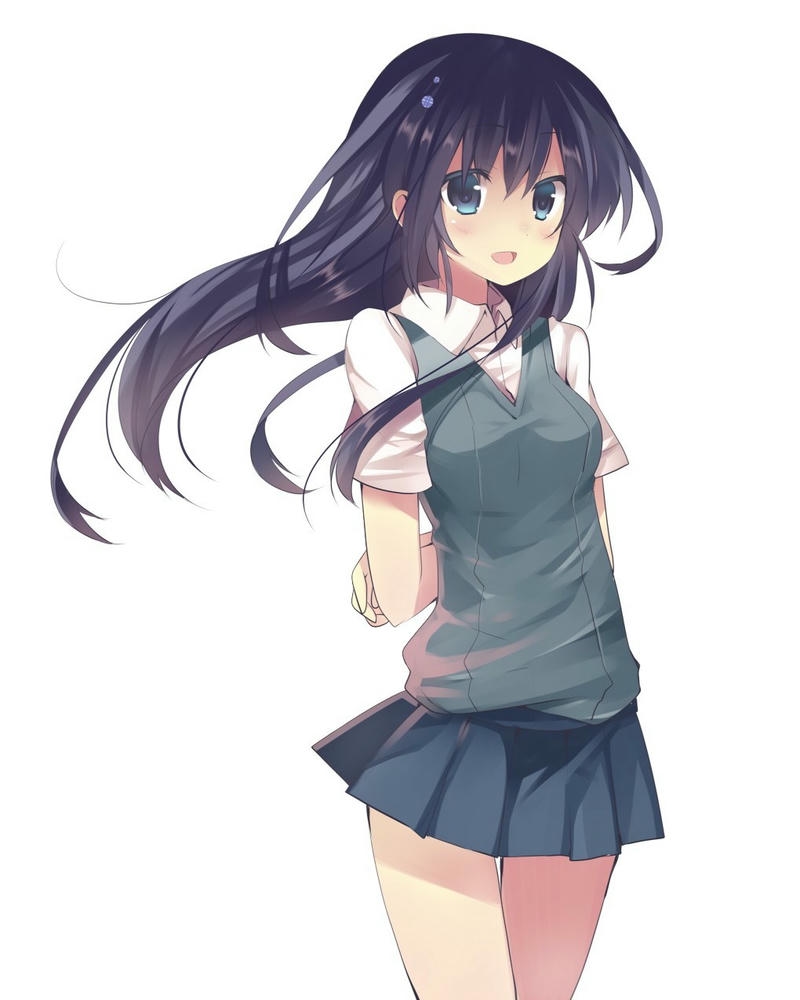 ảnh anime học đường mềm mại