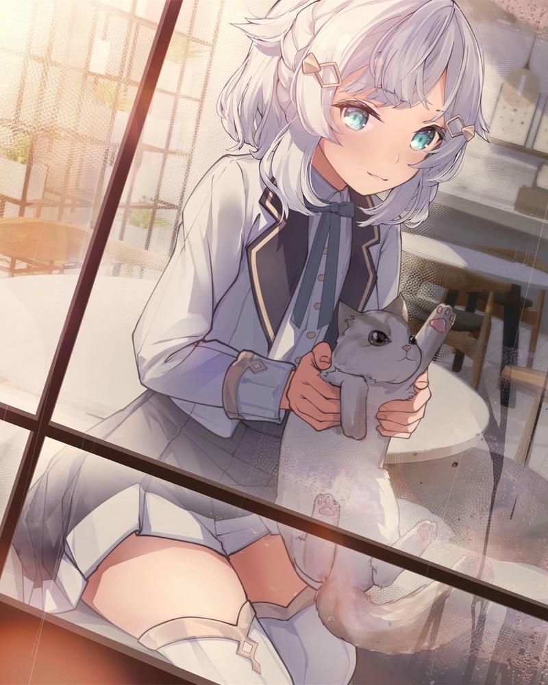 ảnh anime học đường tự nhiên