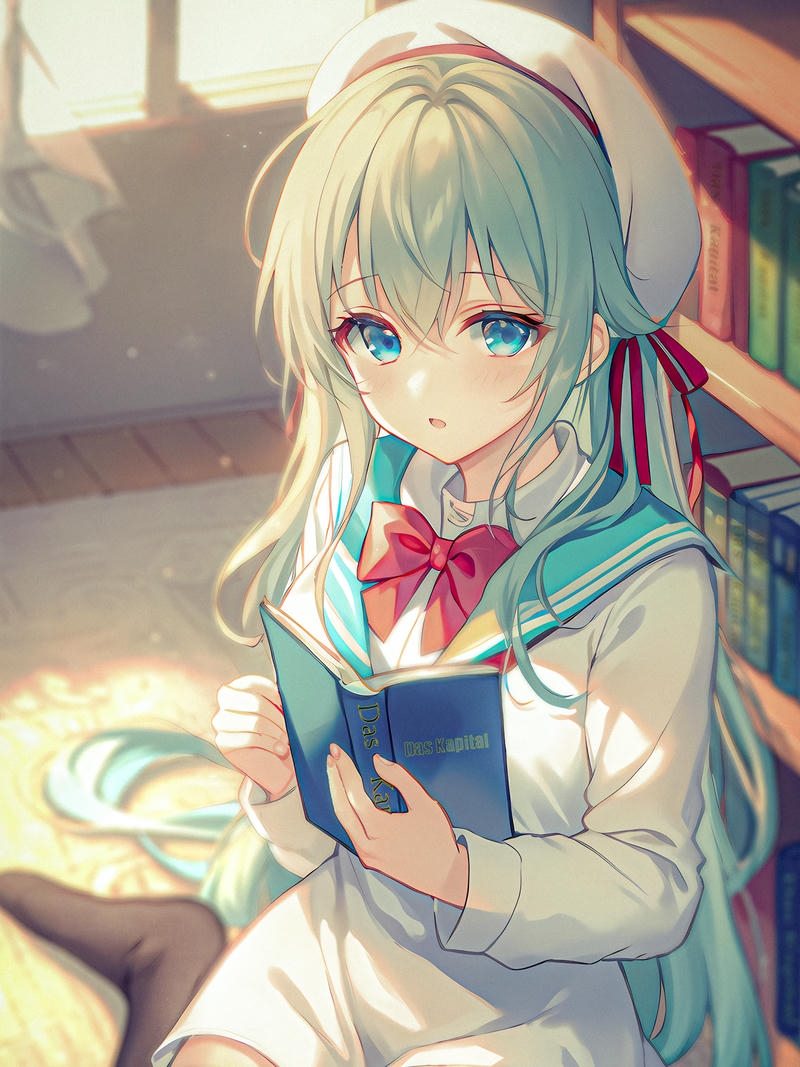 ảnh anime học sinh cute