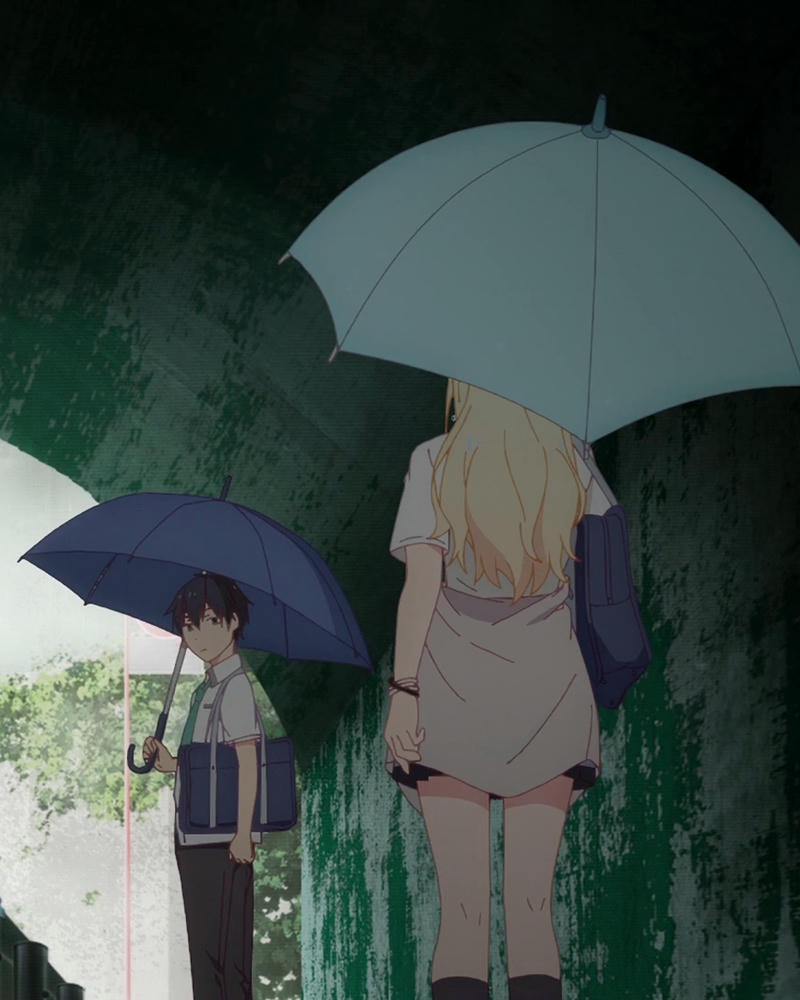 ảnh anime học sinh mềm mại