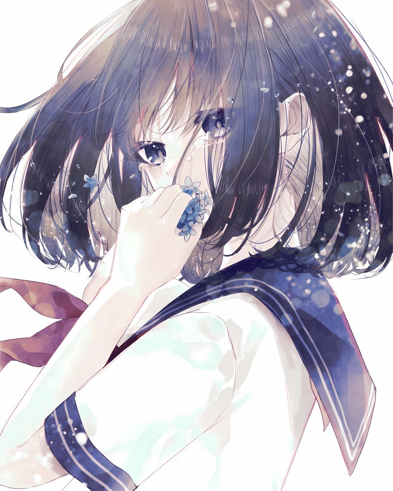 ảnh anime học sinh xinh xắn