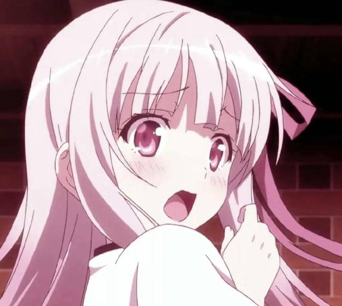 ảnh anime màu hồng