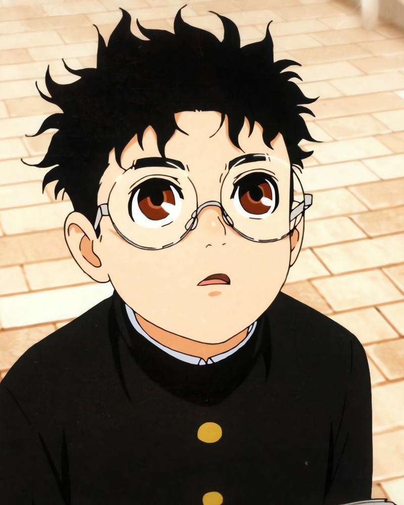 ảnh anime nam học sinh thần thái