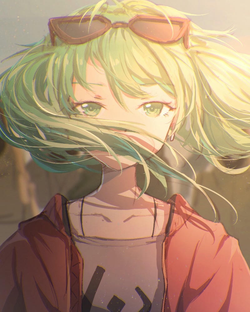 ảnh anime nữ cute ánh sáng