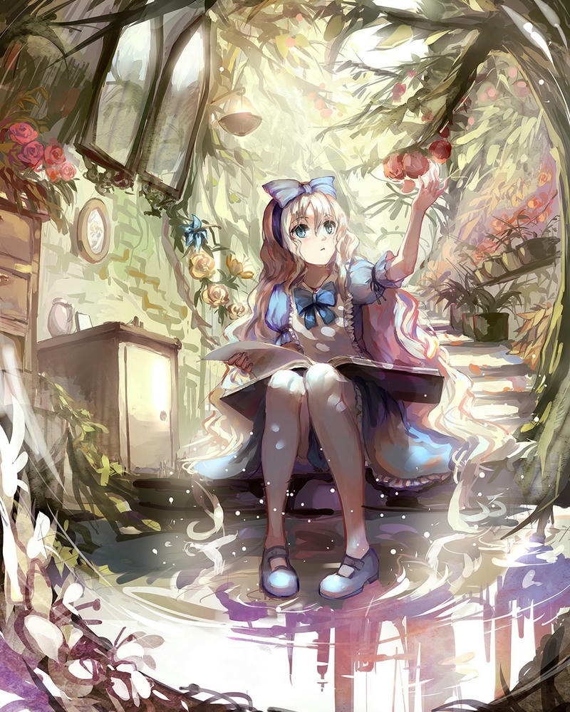 ảnh anime nữ cute ngầu