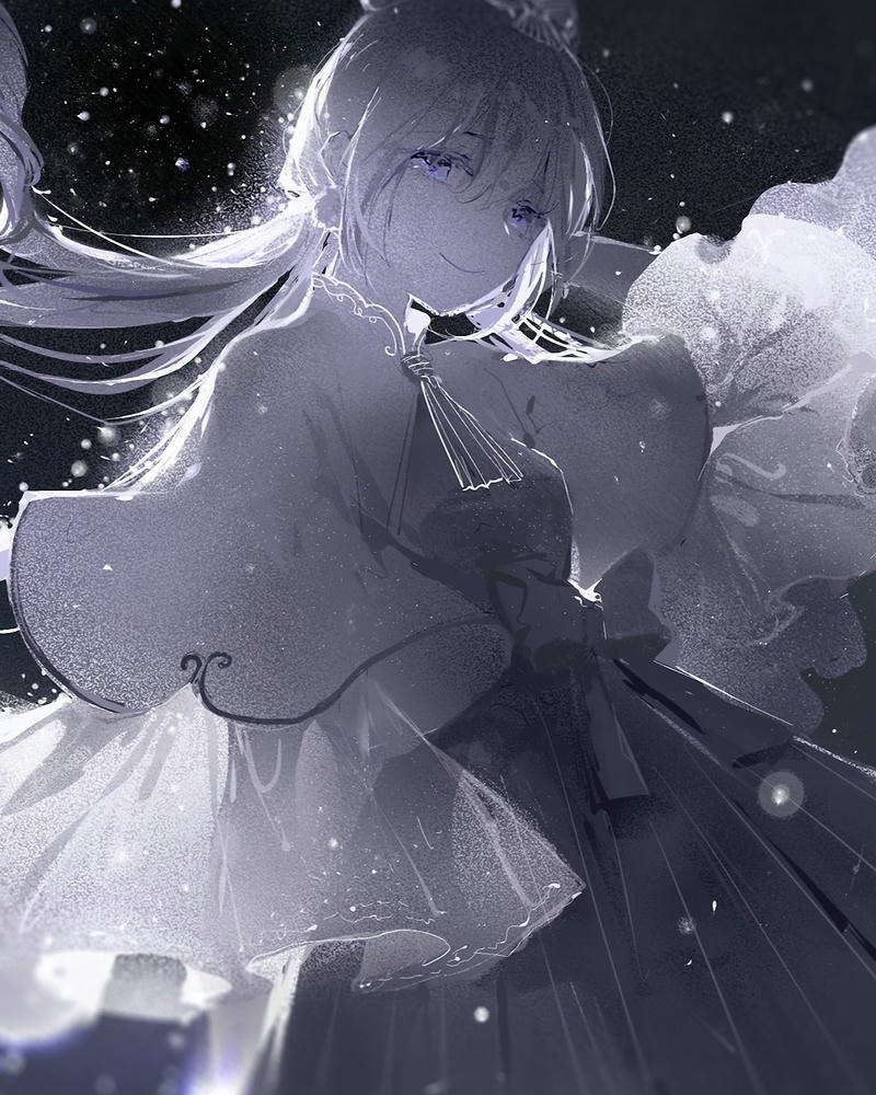 ảnh anime nữ cute rạng rỡ