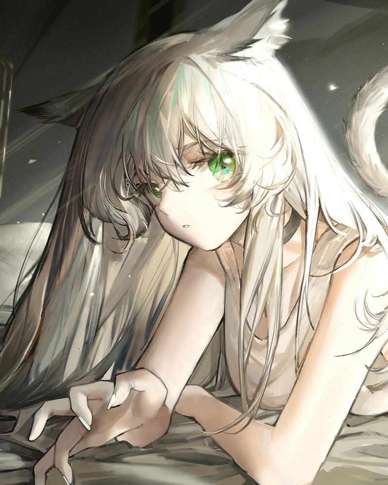 ảnh anime nữ cute tinh tế