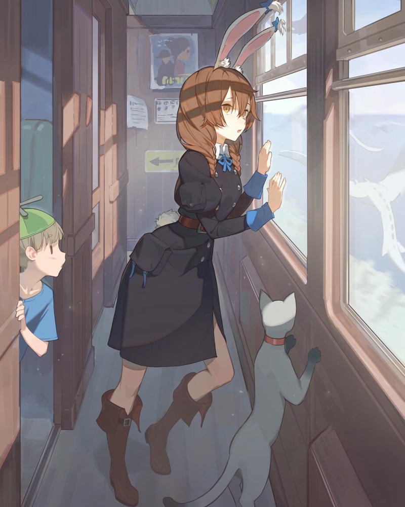 ảnh anime nữ dễ thương nhẹ nhàng