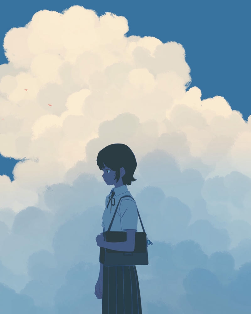 ảnh anime nữ học sinh nổi bật sắc nét