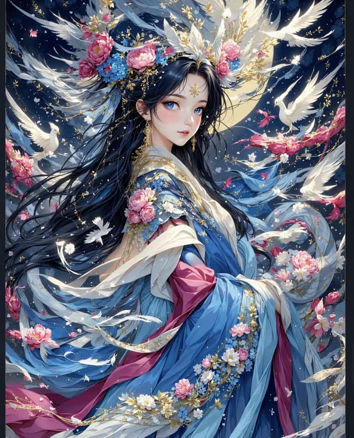 ảnh anime nữ mềm mại