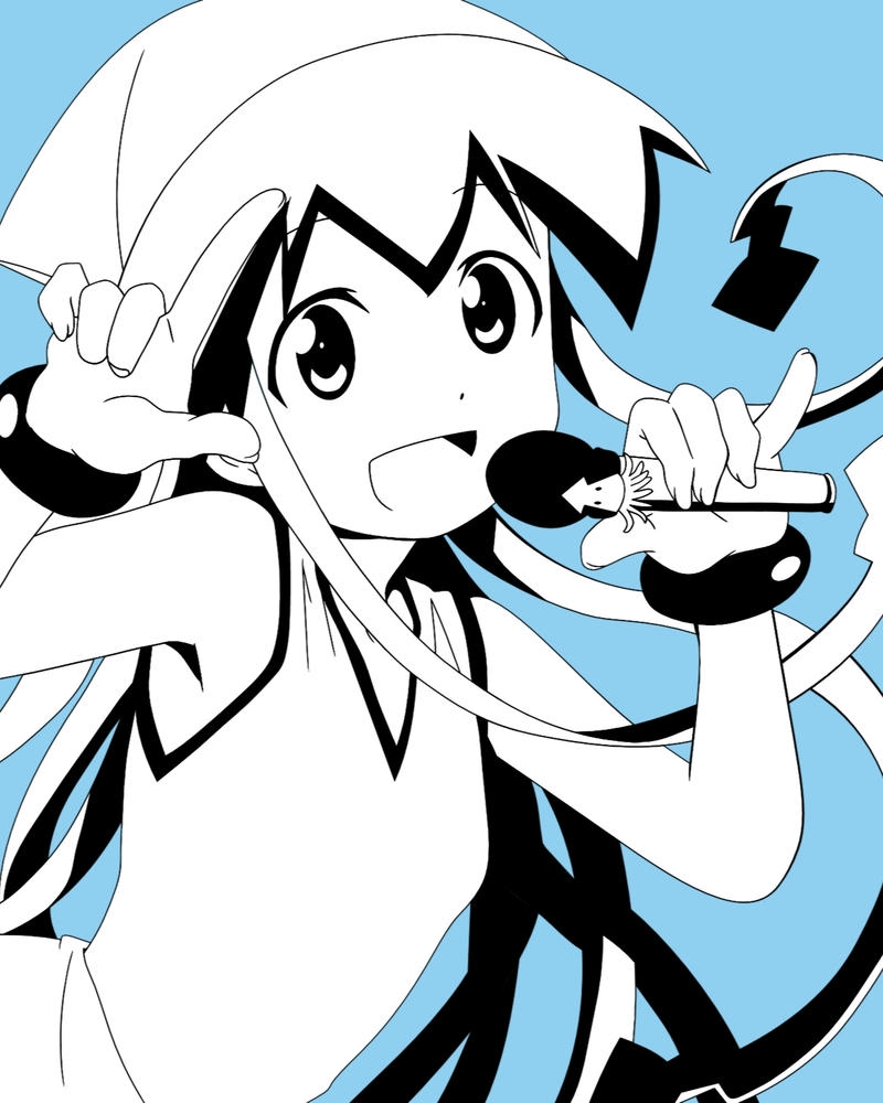 ảnh anime nữ nền pastel