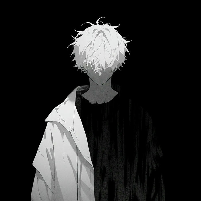 ảnh avatar đen trắng phong cách buồn