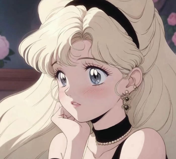 ảnh blonde anime girl