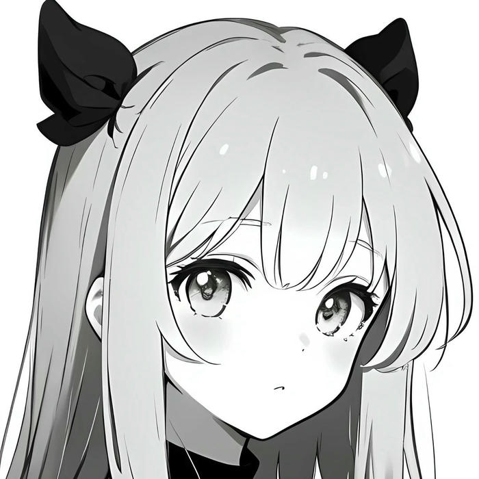 ảnh đen trắng avatar phong cách tối giản