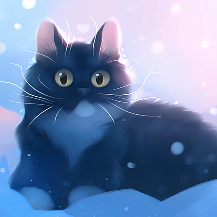 ảnh mèo vô tri avatar dễ thương