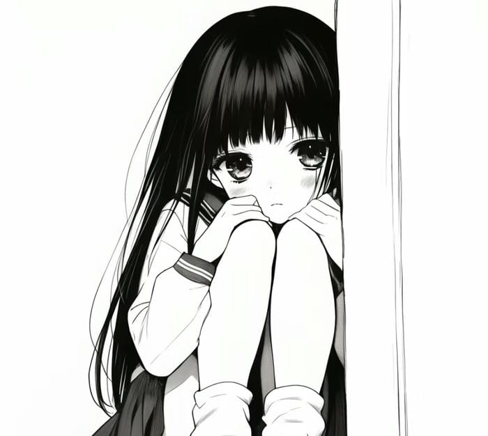 ảnh trắng đen trầm