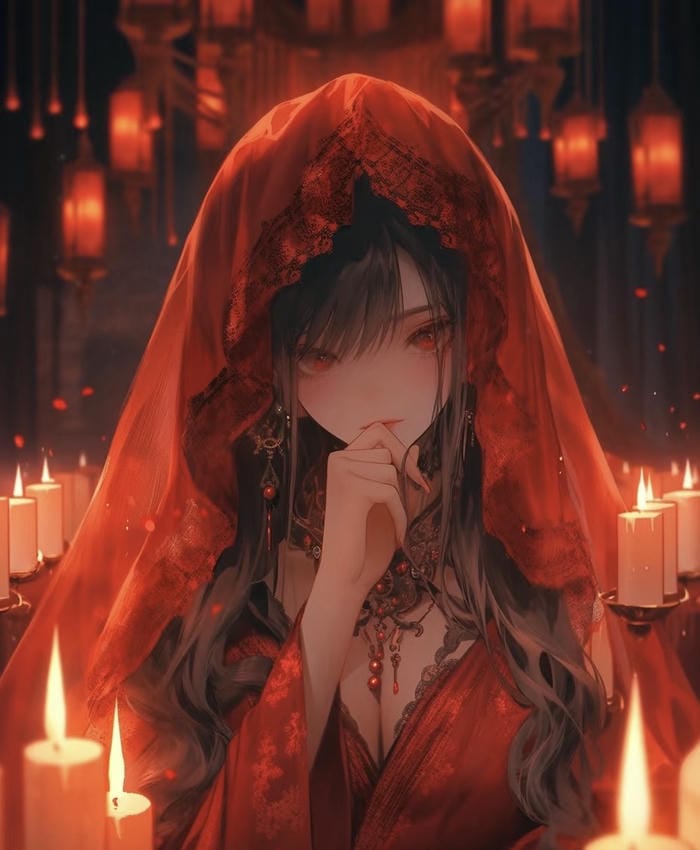 anime cổ trang dáng xinh