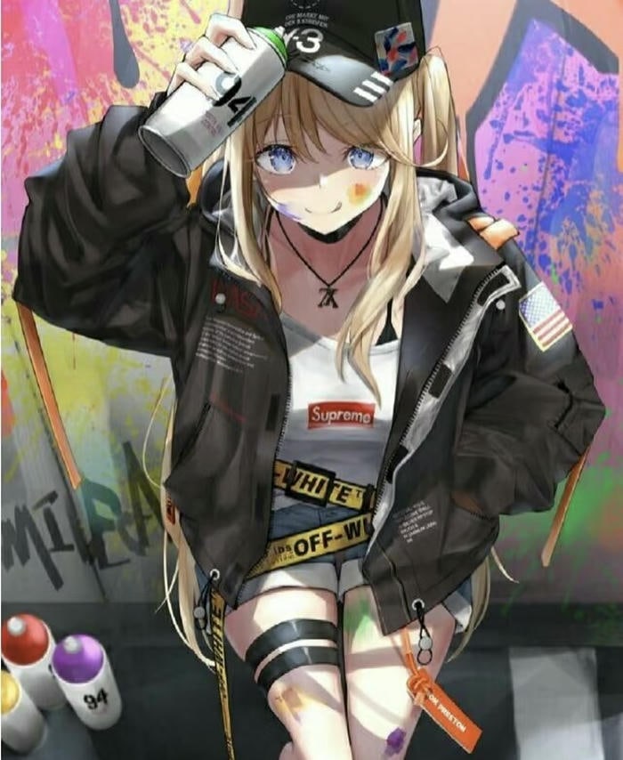 anime girl lạnh lùng cá tính chất