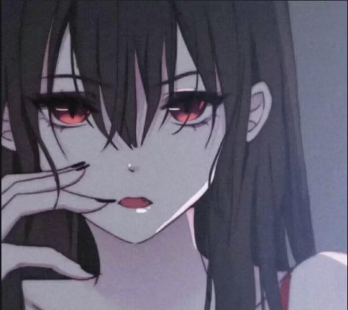 anime girl lạnh lùng cá tính độc đáo