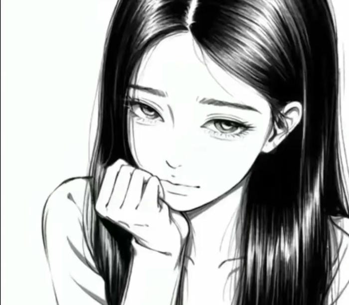 anime grayscale cuốn nhẹ