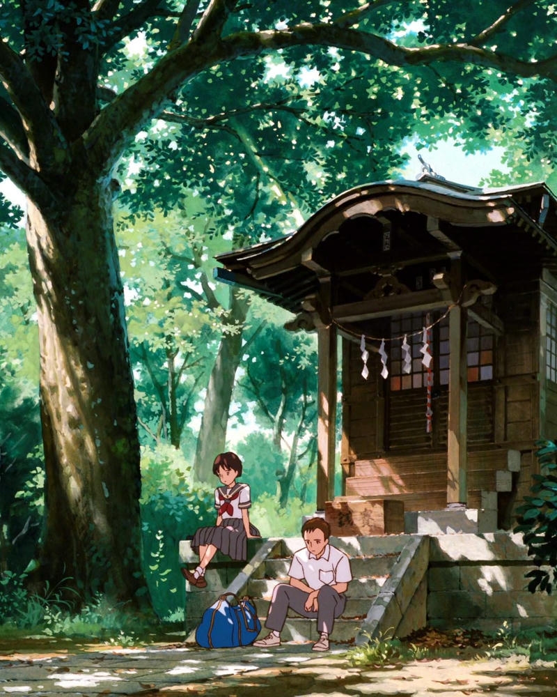 anime học đường ảnh chất lượng