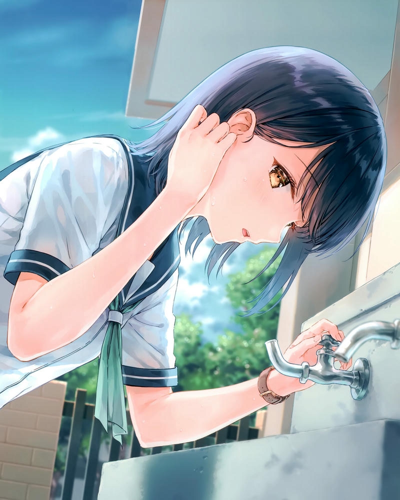 anime học đường ảnh dễ thương