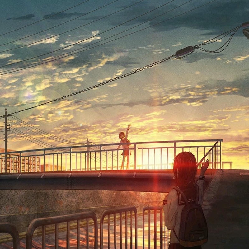 anime học đường ảnh phong cách