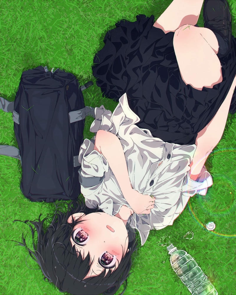 anime học sinh ảnh đáng yêu cực xinh