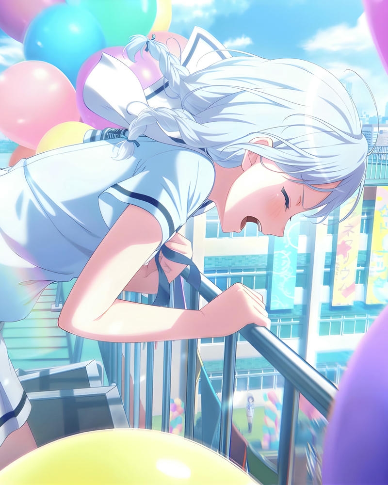 anime học sinh ảnh hiện đại