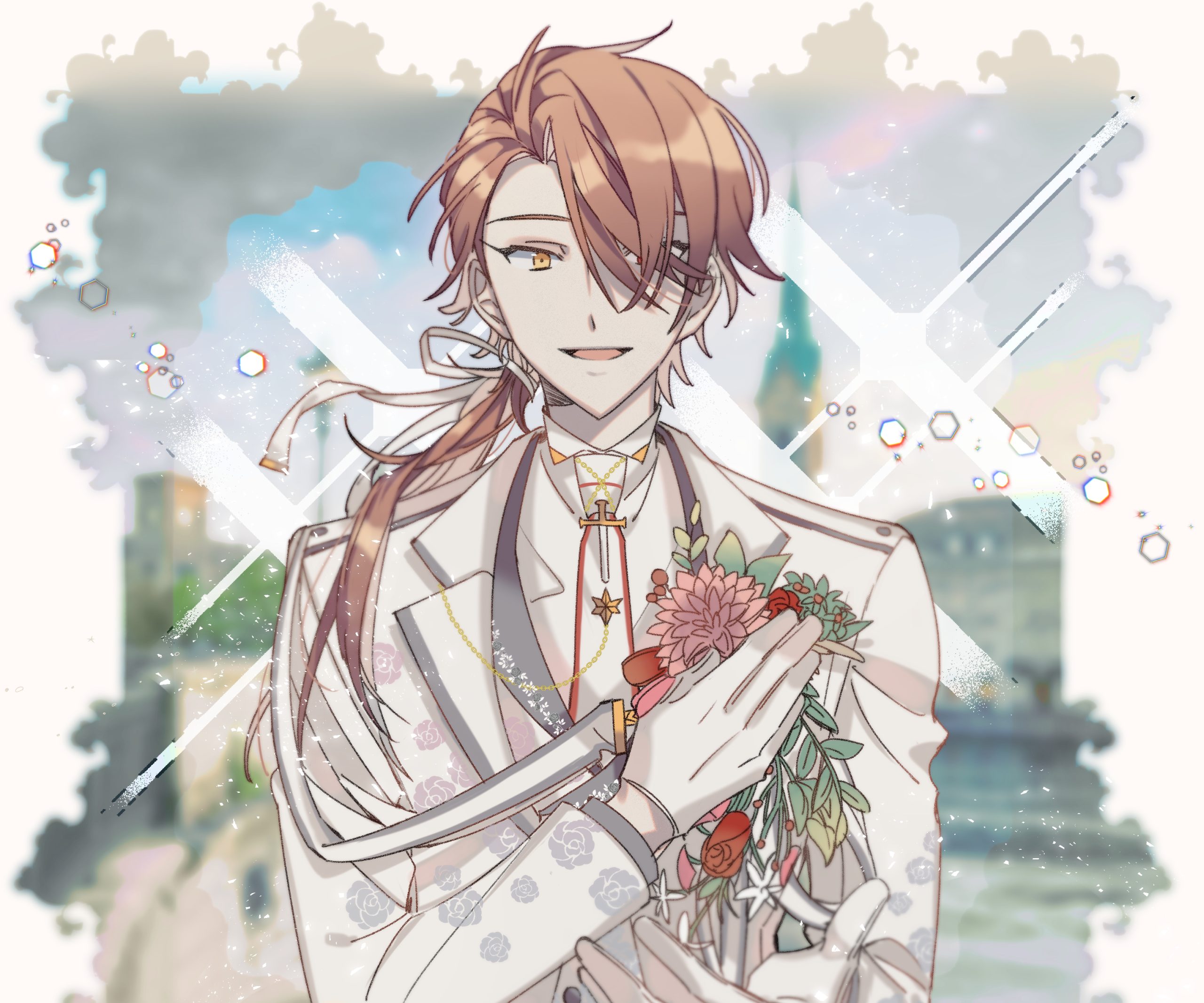 anime nam hình nền chất