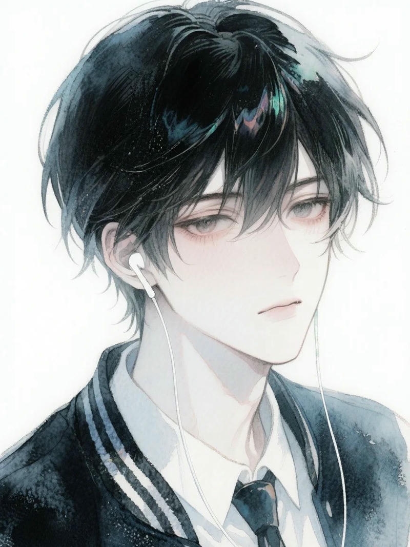 anime nam học sinh ảnh cuốn hút