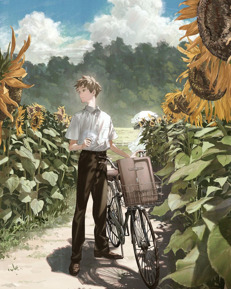 anime nam học sinh ảnh đáng yêu