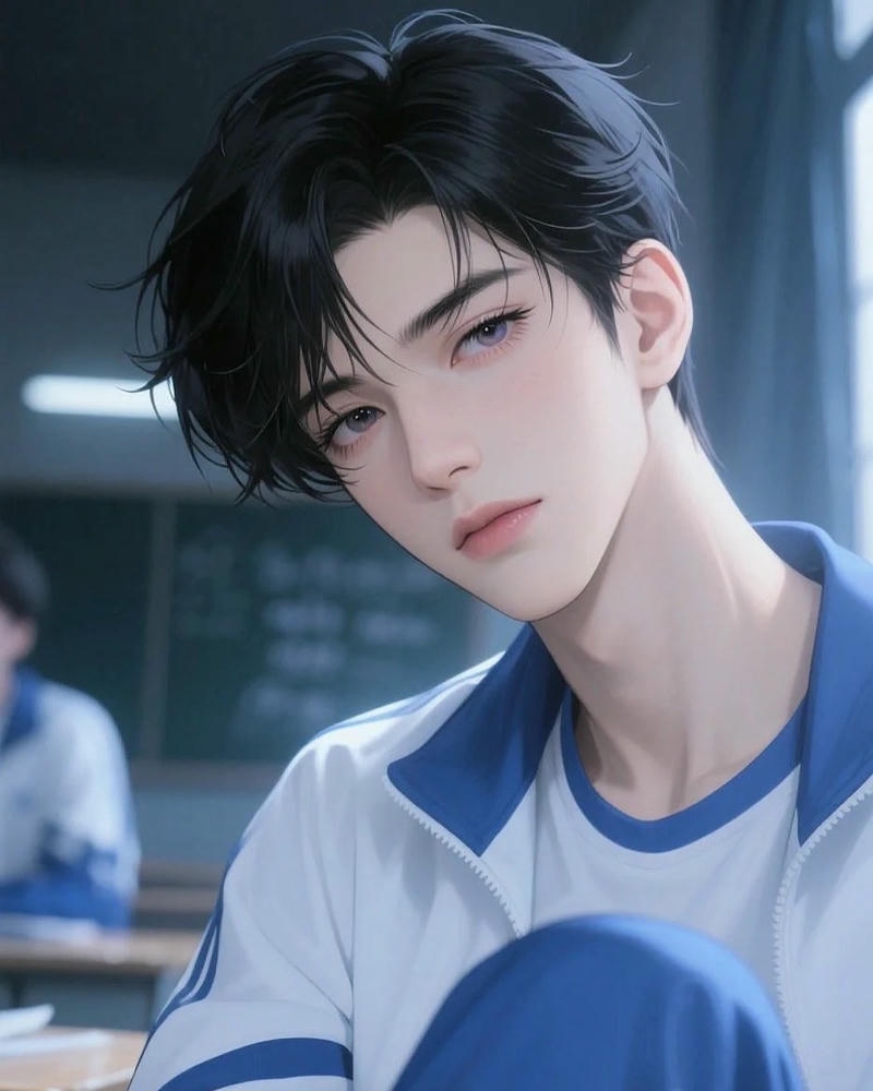 anime nam học sinh ảnh nổi bật đẹp