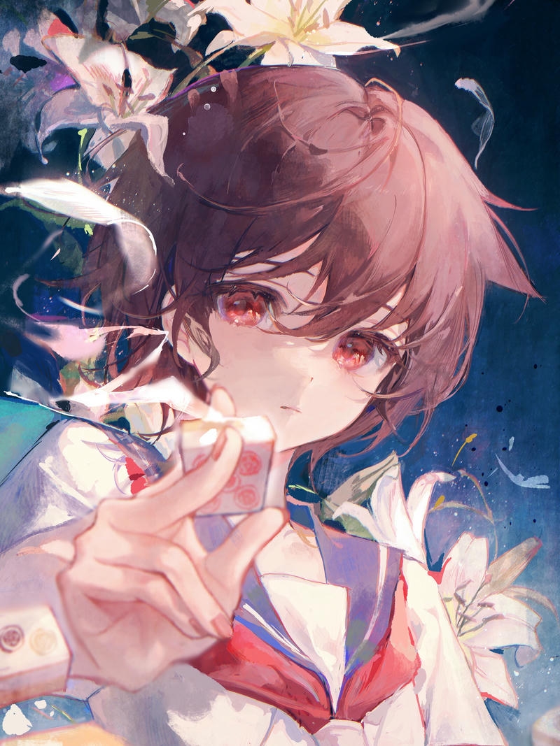 anime nữ học sinh ảnh cute