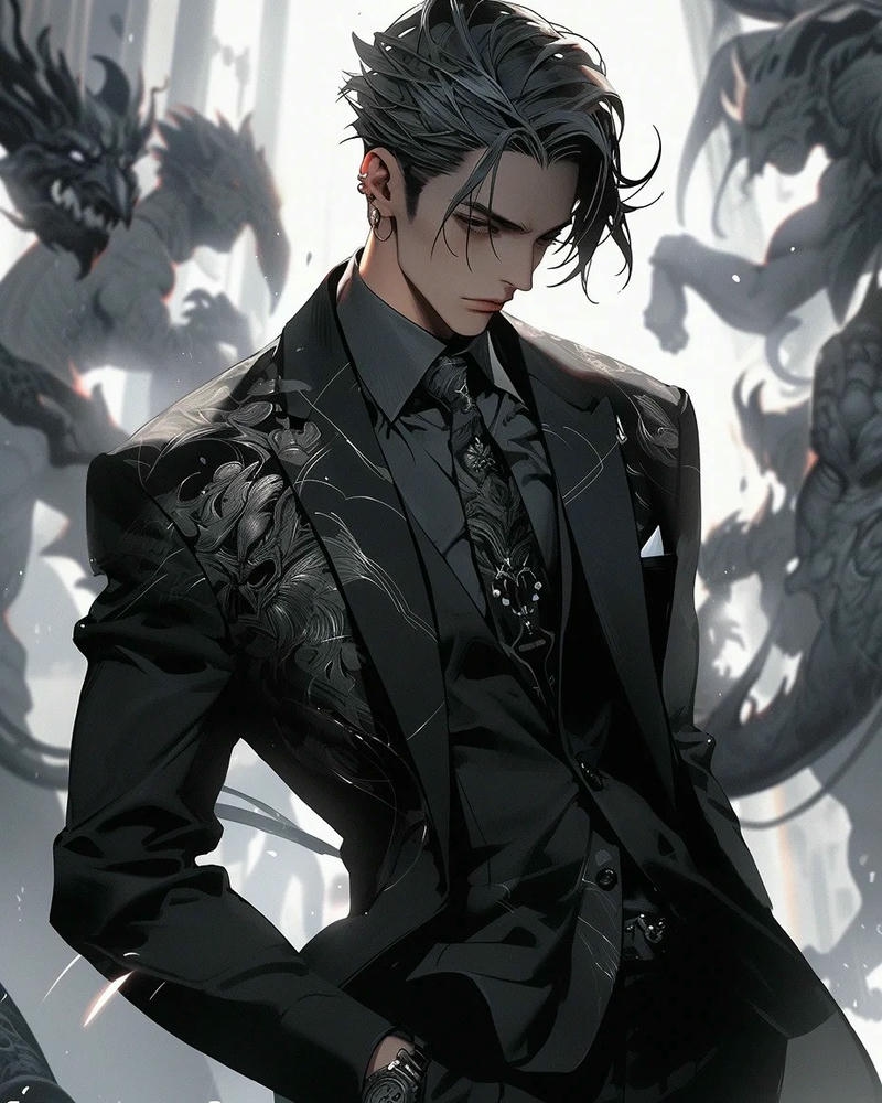 anime tổng tài ảnh ngầu đẹp