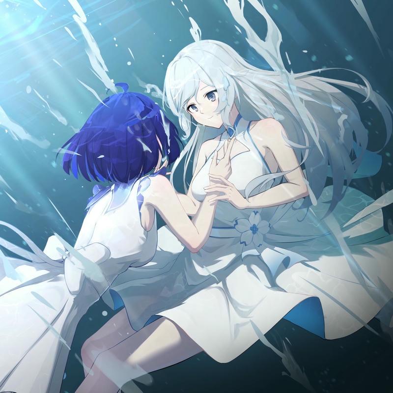 avatar anime nữ ánh sáng