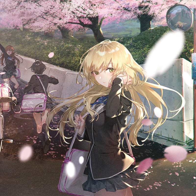 avatar anime nữ rực rỡ