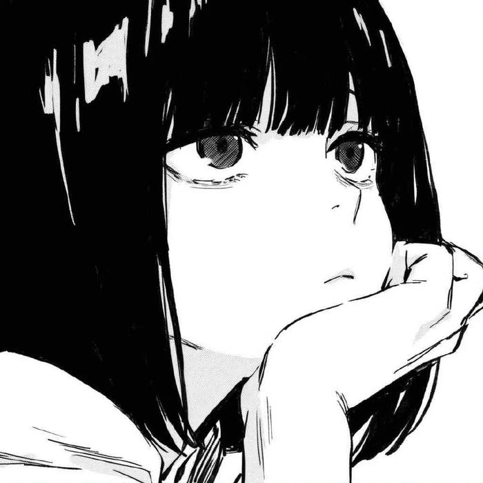 avatar đen trắng phong cách tinh