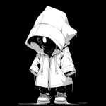 đen trắng avatar tạo hình tinh