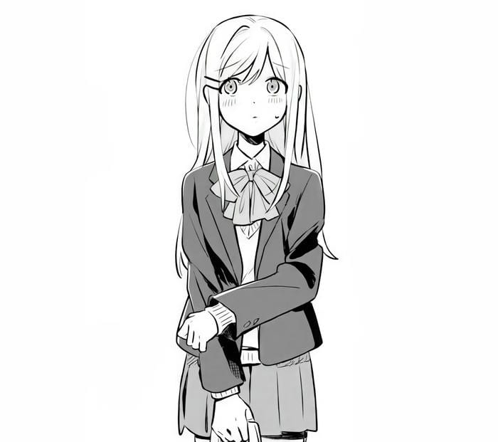 góc nghiêng monochrome