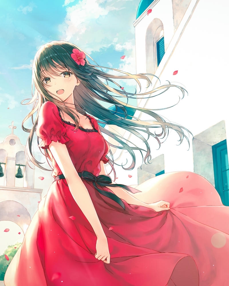 hình ảnh anime công chúa lạnh lùng dịu dàng