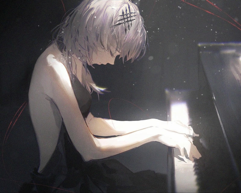 hình ảnh anime công chúa lạnh lùng huyền bí