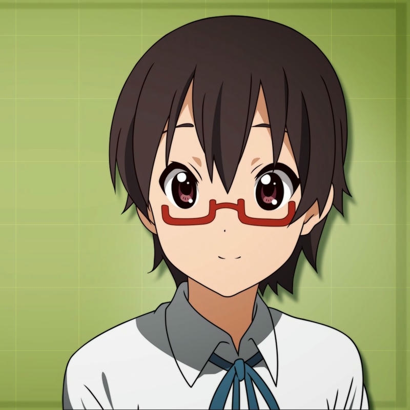 hình ảnh anime đeo kính cá tính