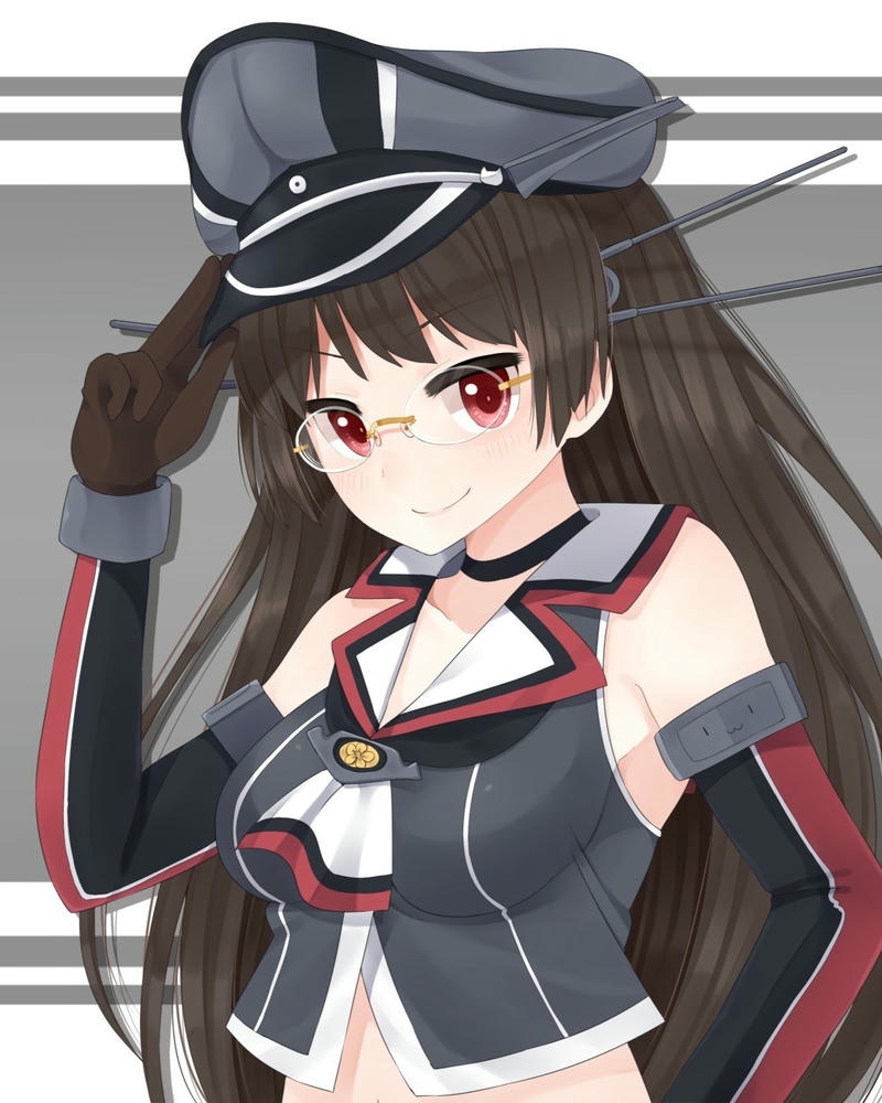 hình ảnh anime đeo kính siêu dễ thương